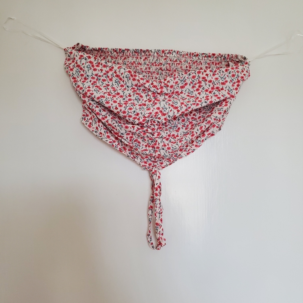 SHEIN bandeau top floral multicolor large